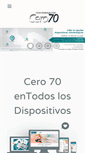 Mobile Screenshot of cero70.com